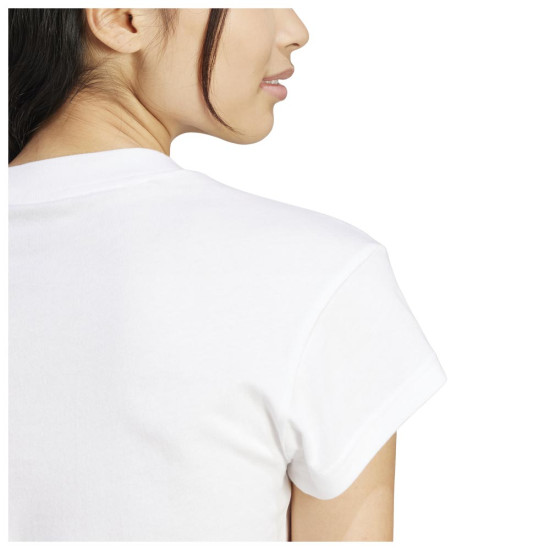 Adidas Γυναικεία κοντομάνικη μπλούζα Future Icons Small Logo Baby Tee